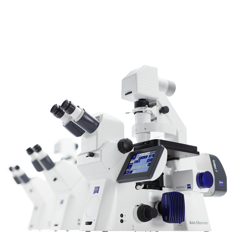 ZEISS AxioObserver 3 5 7 dans leurs configurations pour les Sciences de la Vie