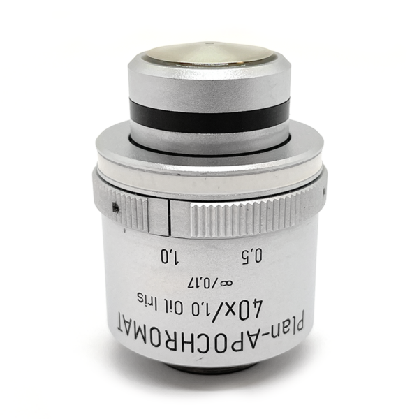 Objectif ZEISS Plan-Apochromat 40x/0,5-1,0 Oil Iris